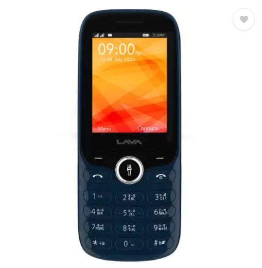 LAVA A5 2023 Keypad Mobile, LED Torch, FM Radio,Call Recording, Expandable Upto 32 GB